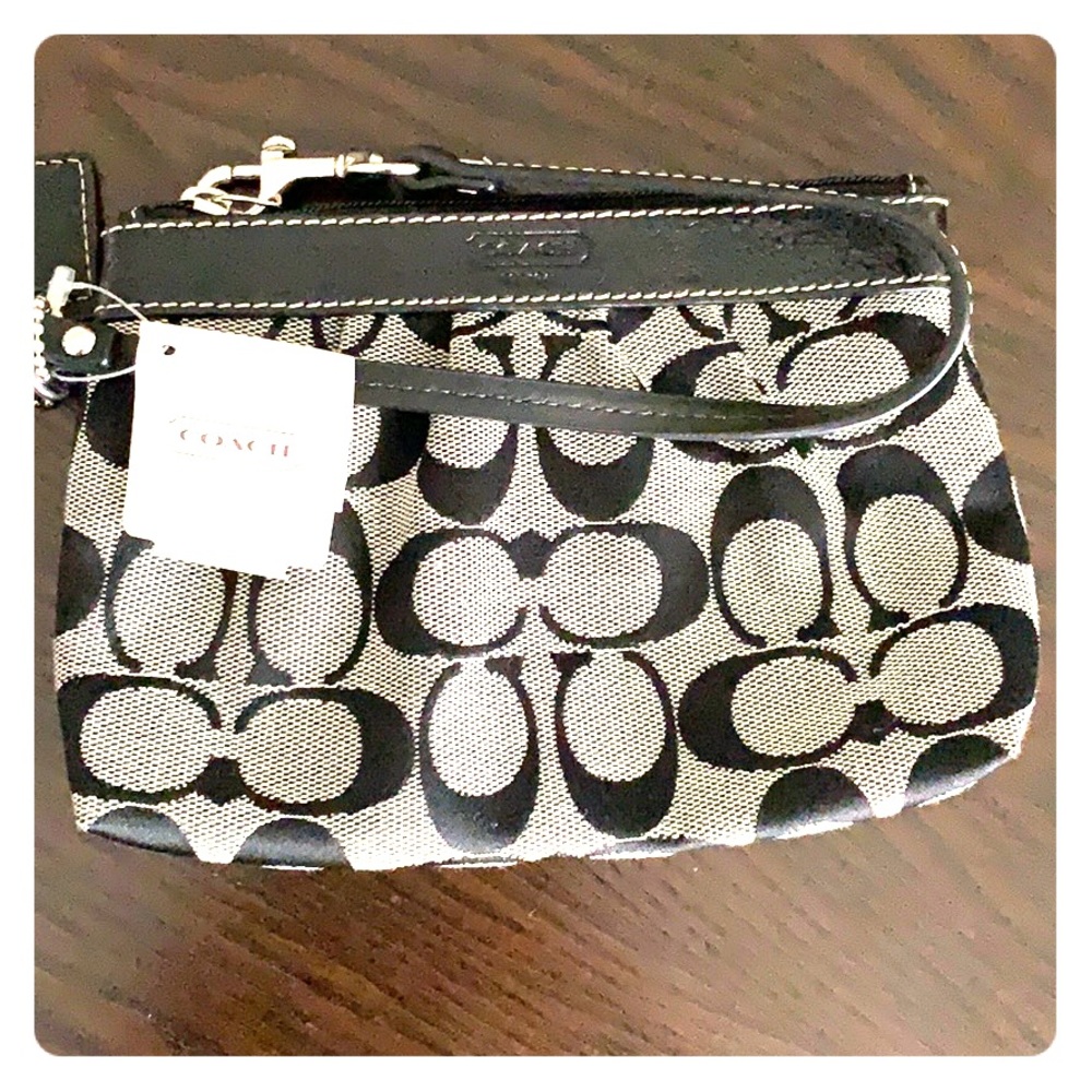 Coach wristlet, NWT